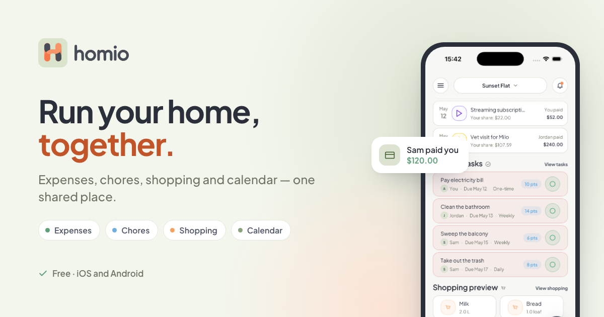 Homio — official preview image
